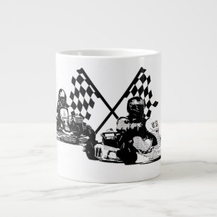 Go Kart Racers Jumbo Mugg