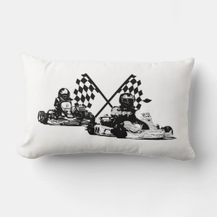 Go Kart Racers Lumbarkudde