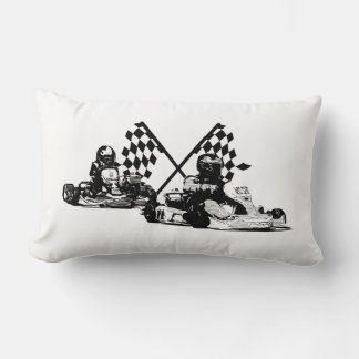Go Kart Racers Lumbarkudde