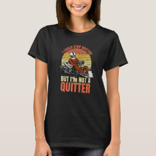 Go Kart Tävla for a Go Karting Driver T Shirt