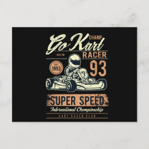 Go Kart Vykort