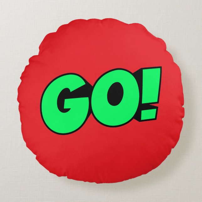 GO! Kraft Rund Kudde (Framsidan)