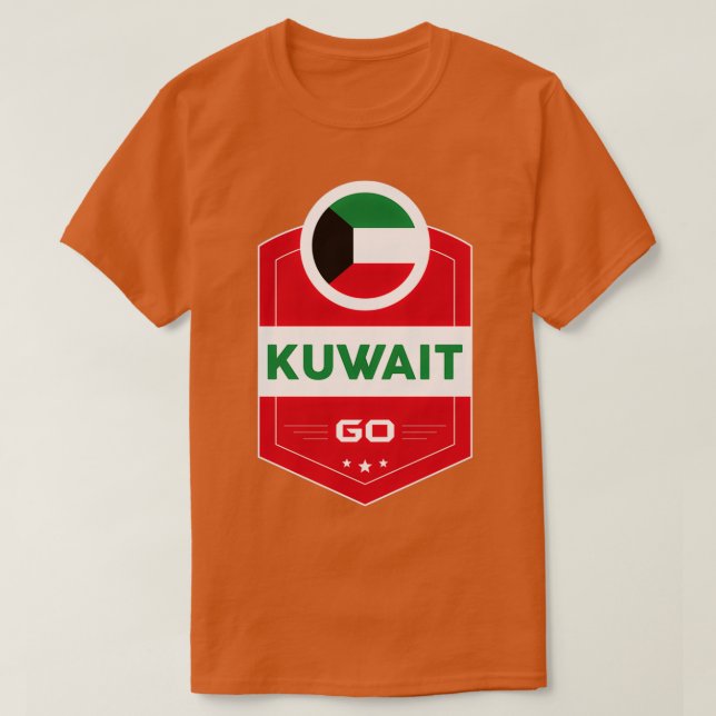 GO KUWAIT T SHIRT (Design framsida)