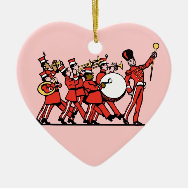 go marchin julgransprydnad keramik (Framsidan)