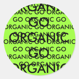 GO ORGANIC GO ORGANIC GO ORGANIC GO ORGANIC GO GO RUNT KLISTERMÄRKE