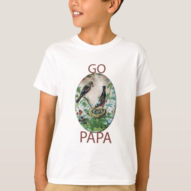 Go Pappa Tee Shirt (Framsida)