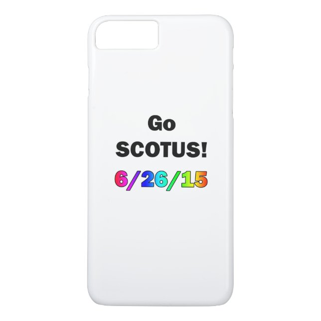 Go SCOTUS Case-Mate iPhone Skal (Baksida)