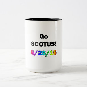 Go SCOTUS Två-Tonad Mugg