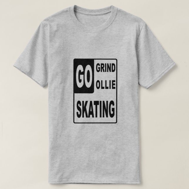 Go Skating T-Shirt (Design framsida)