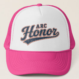 GO SPORTS! ARC Honor Skum Truckerhatt - ROSA! Keps