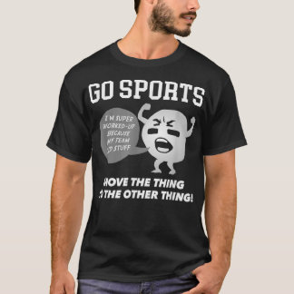 GO SPORTS flyttar Sak till andra Sak  T Shirt