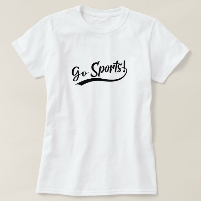 Go Sports fult Sarcastic Fläkt T Shirt (Design framsida)