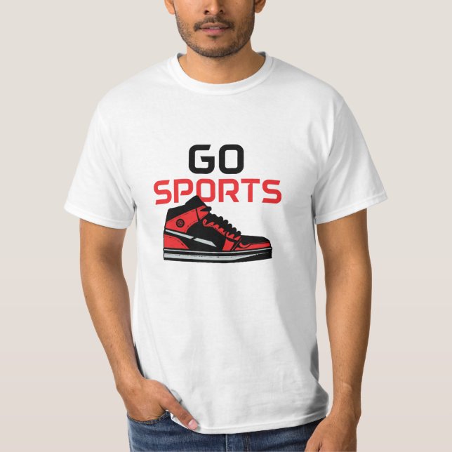 Go Sports T Shirt (Framsida)