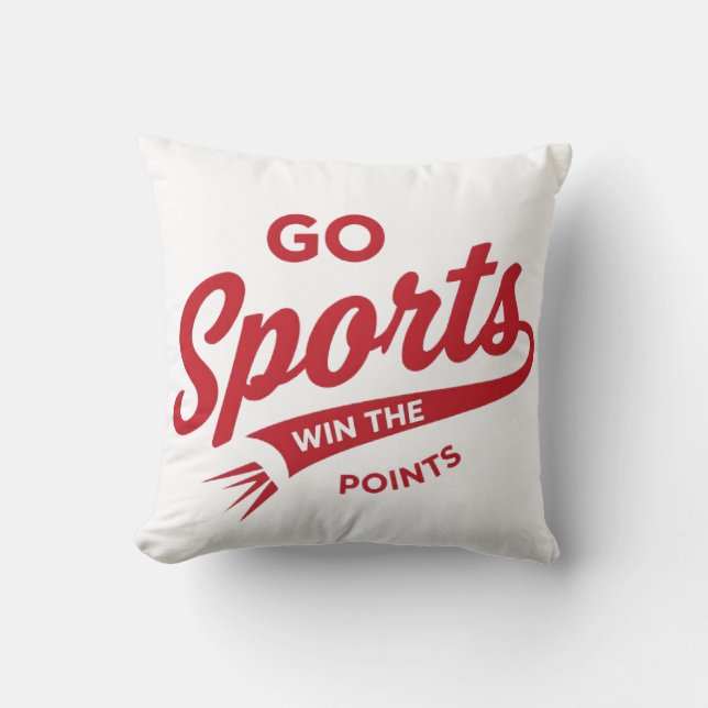 Go Sports Win the Points Kudde (Framsida)