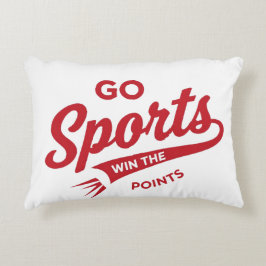 Go Sports Win the Points Prydnadskudde