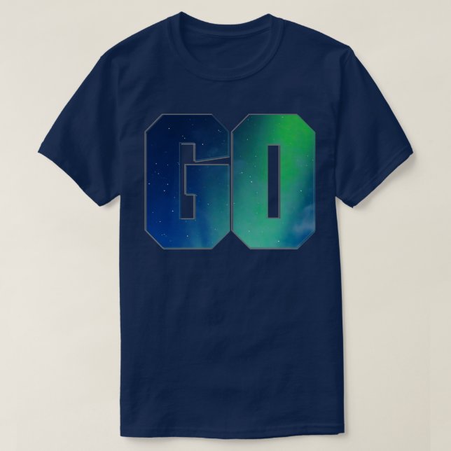 GO T SHIRT (Design framsida)
