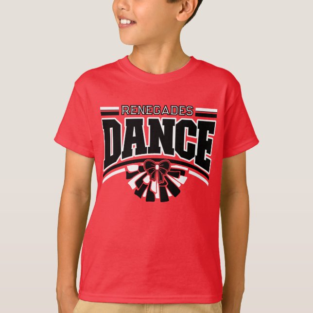 Go Team Dance Team Shirt T (Framsida)