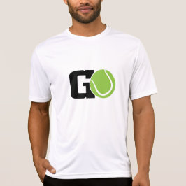 Go Tennis Manar-shirt, Player Sports Tee