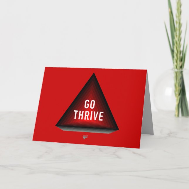 GO THRIVE & INSPIRE - Trendium authentique Kort (Framsida)