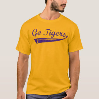 Go Tigers Vintage (Lila) T Shirt