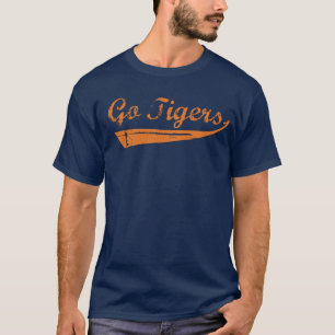 Go Tigers-Vintage (Orange) T Shirt