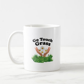 Go Touch Grass Kaffemugg