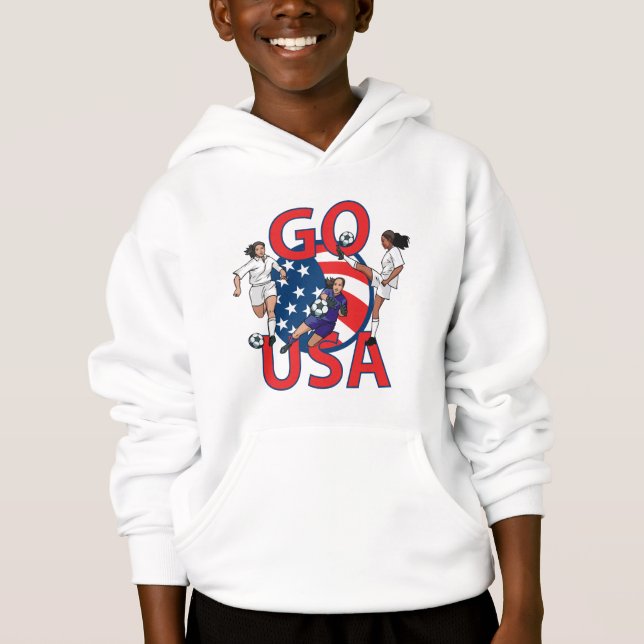 Go USA Womens Soccer Tröja (Framsida)