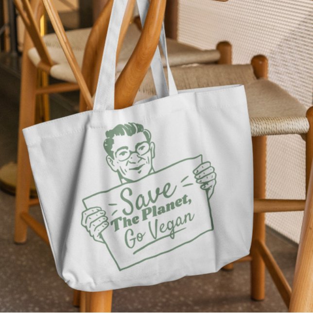 Go Vegan Ecology Tygkasse (Skapare uppladdad)