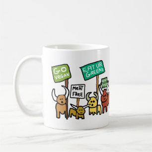 Go Vegan Kaffemugg
