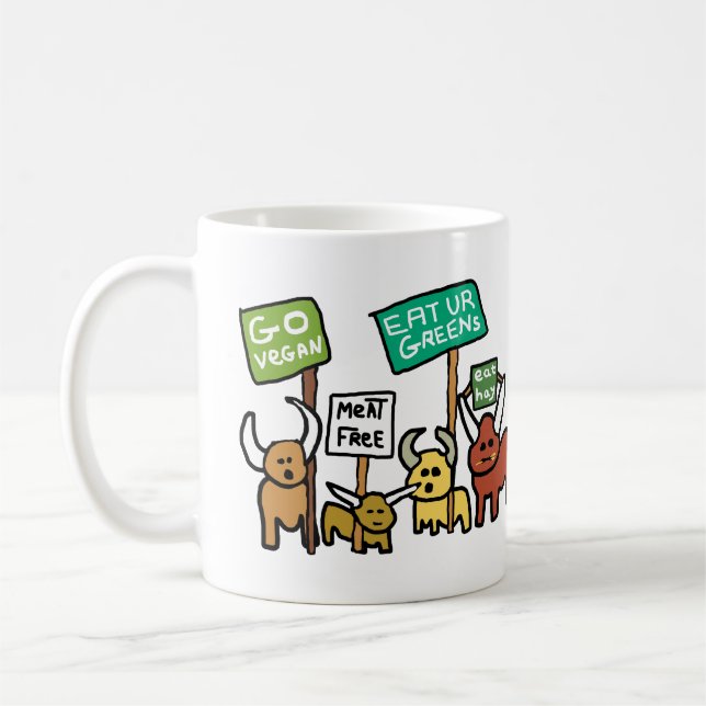 Go Vegan Kaffemugg (Vänster)