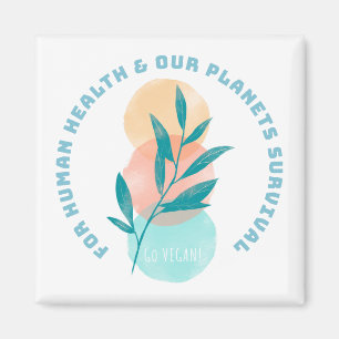 Go Vegan Magnet