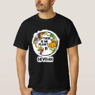 Go Vegan Vegetarian Veggie Veganism Food Gift Idea T Shirt