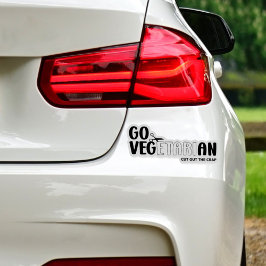 Go Vegetarian, Vegan Activism Klistermärken