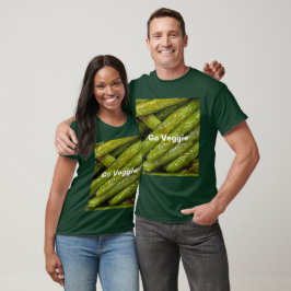 Go Veggie Grönt Beans T-shirt