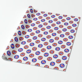 Go Vote Pins Wrapping Paper Presentpapper