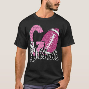 Go Wildcat School Sportfantast Spirit Breast Cance T Shirt