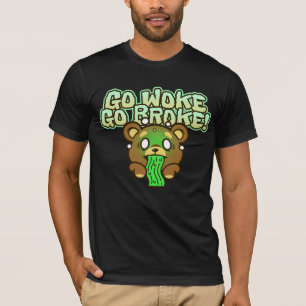 GO WOKE GÅ FATTIG MANAR PATRIOT T-SHIRTS