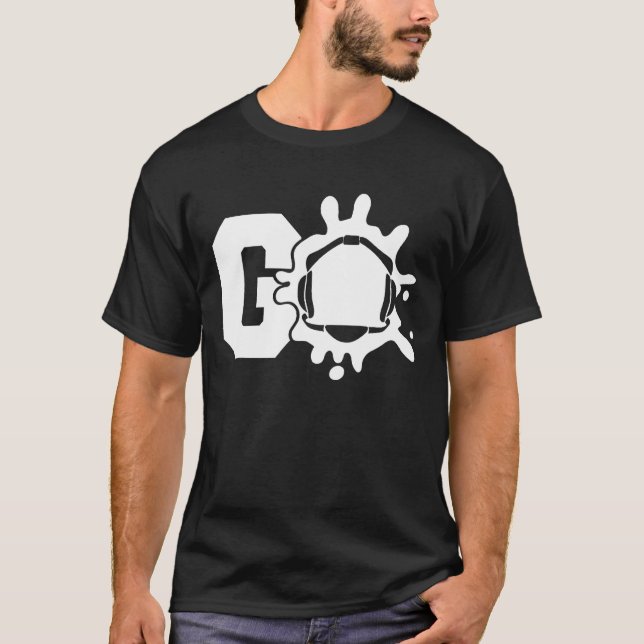 Go Wrestling T Shirt (Framsida)