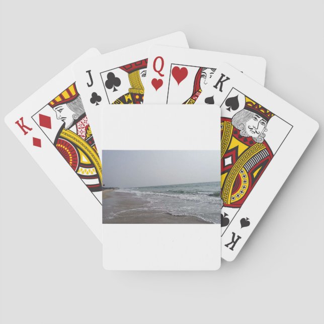 Goa Beach India Spel Kort (Baksidan)