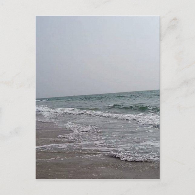 Goa Beach India Vykort (Framsida)