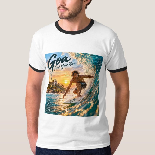 Goa – Hitta Din Våg T Shirt (Framsida)