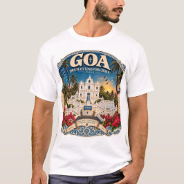 Goa Immaculate Conception Church Panaji – Vintage T Shirt