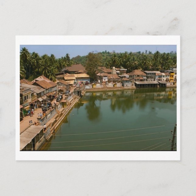 GOA INDIA ASIA VYKORT (Framsida)