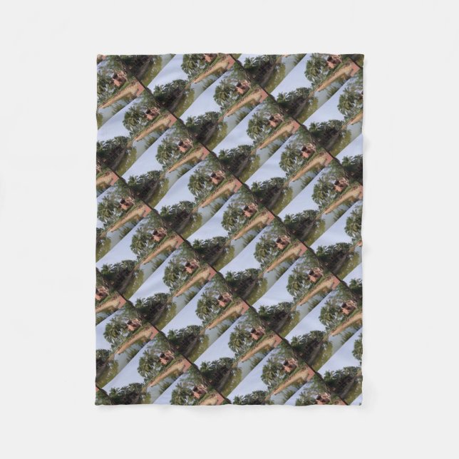 Goa India Fleecefilt (Framsidan)