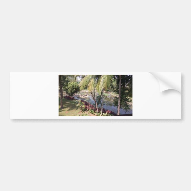 Goa India Garden Bildekal (Framsidan)