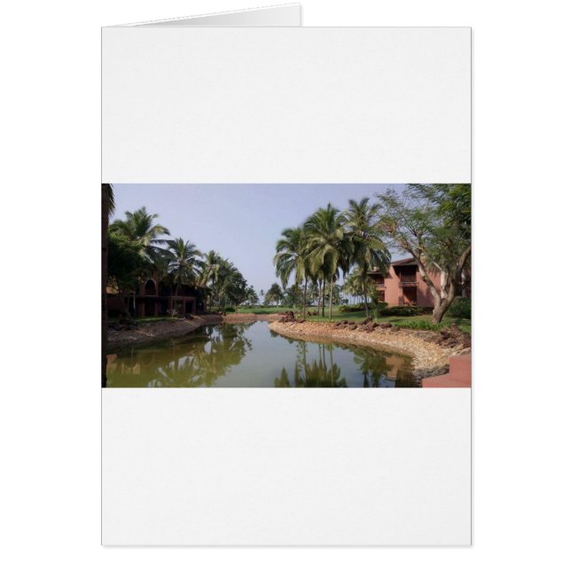 Goa India Hälsningskort (Framsidan)