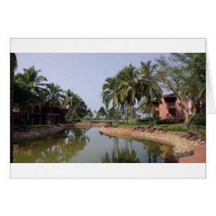 Goa India Hälsningskort