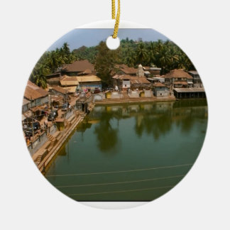 GOA INDIEN ASIEN JULGRANSPRYDNAD KERAMIK