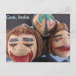 Goa, Indien Vykort