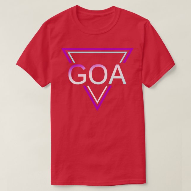GOA Techno House Party EDM Festival Electro Rave 3 T Shirt (Design framsida)